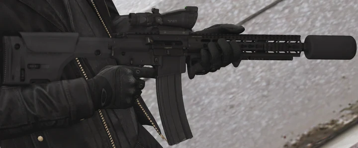 AR-15 под патрон .458 SOCOM [Animated]