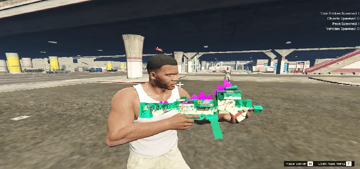 UMP Gators Papercut из Free Fire