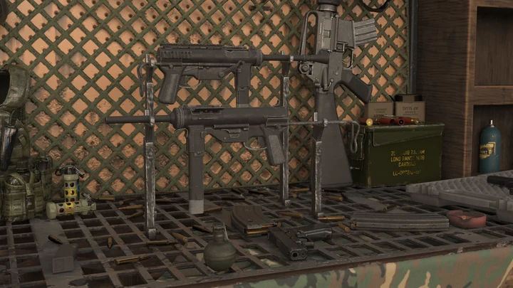 Пистолет-пулемет M3 Grease Gun из Insurgency: Sandstorm