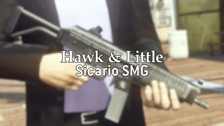Пистолет-пулемет Hawk & Little Sicario [Add-On | Анимации | Расцветки | Lore-Friendly]