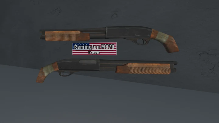 Обрез Remington M870
