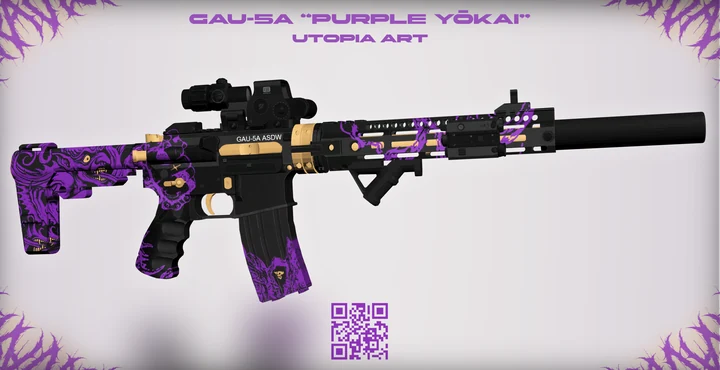 GAU-5A «Purple Yokai» CR | Utopia Art