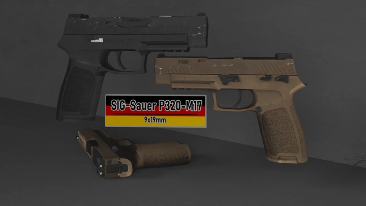 SIG Sauer P320-M17 [Анимации]