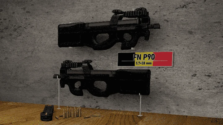 FN P90 TR из Ready or Not [2 версии]