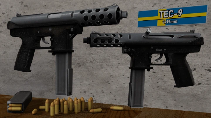 Intratec TEC-9 из Ready or Not