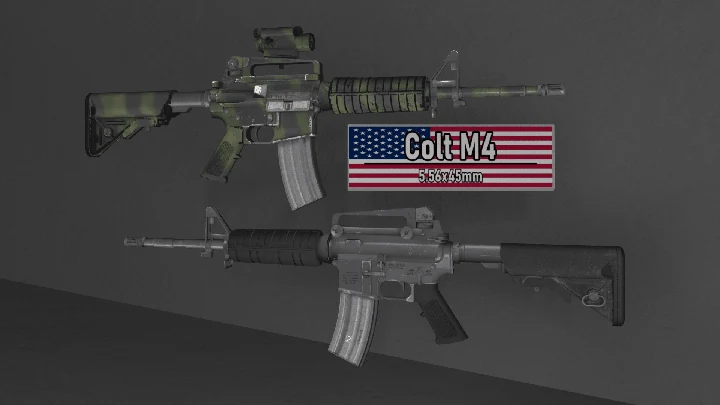 Colt M4 [Анимации]