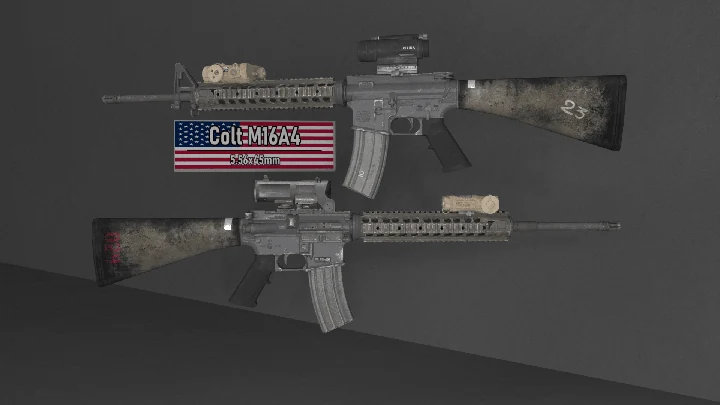 Colt M16A4 [Анимации]
