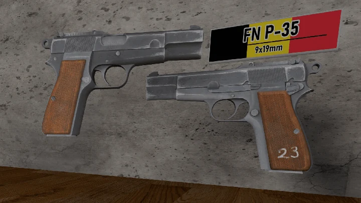FN P-35 [Анимации]