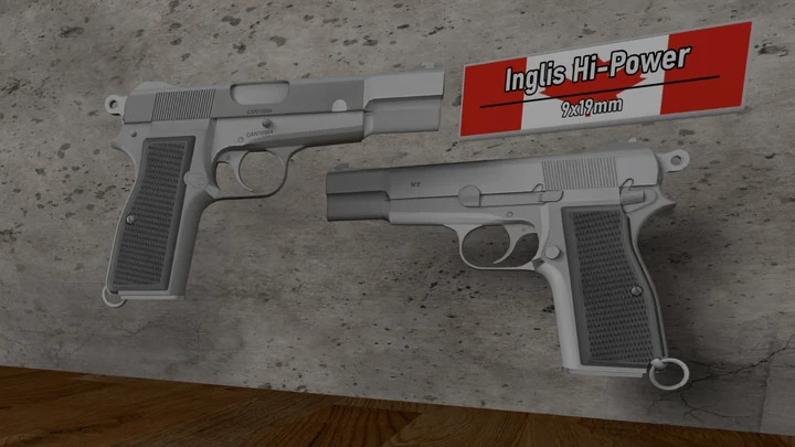Inglis Hi-Power [Анимации]