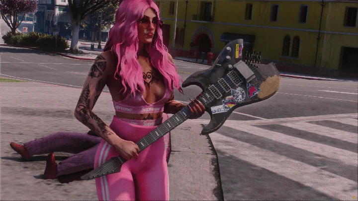 Гитара Джонни Сильверхенда из Cyberpunk 2077