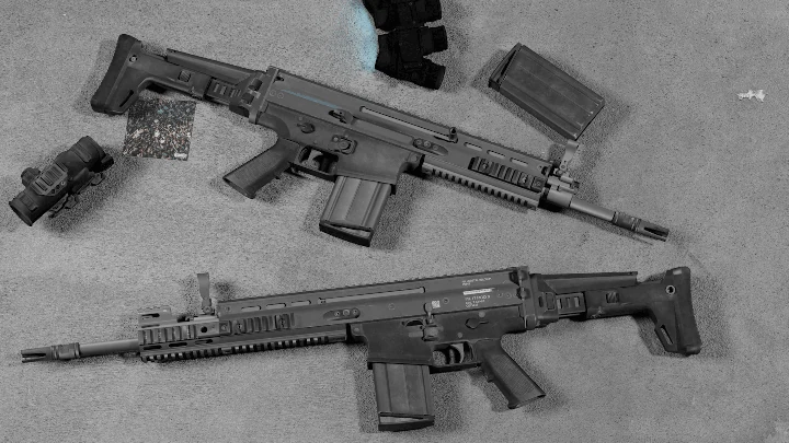 Mk17 CQC и DMR [Анимация]